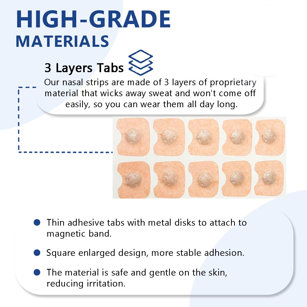 Magnetic Nasal Breathing Dilators Starter Kit for Nose Improve Sleep Quality Snoring anti Snoring Sleep Mouth Tape